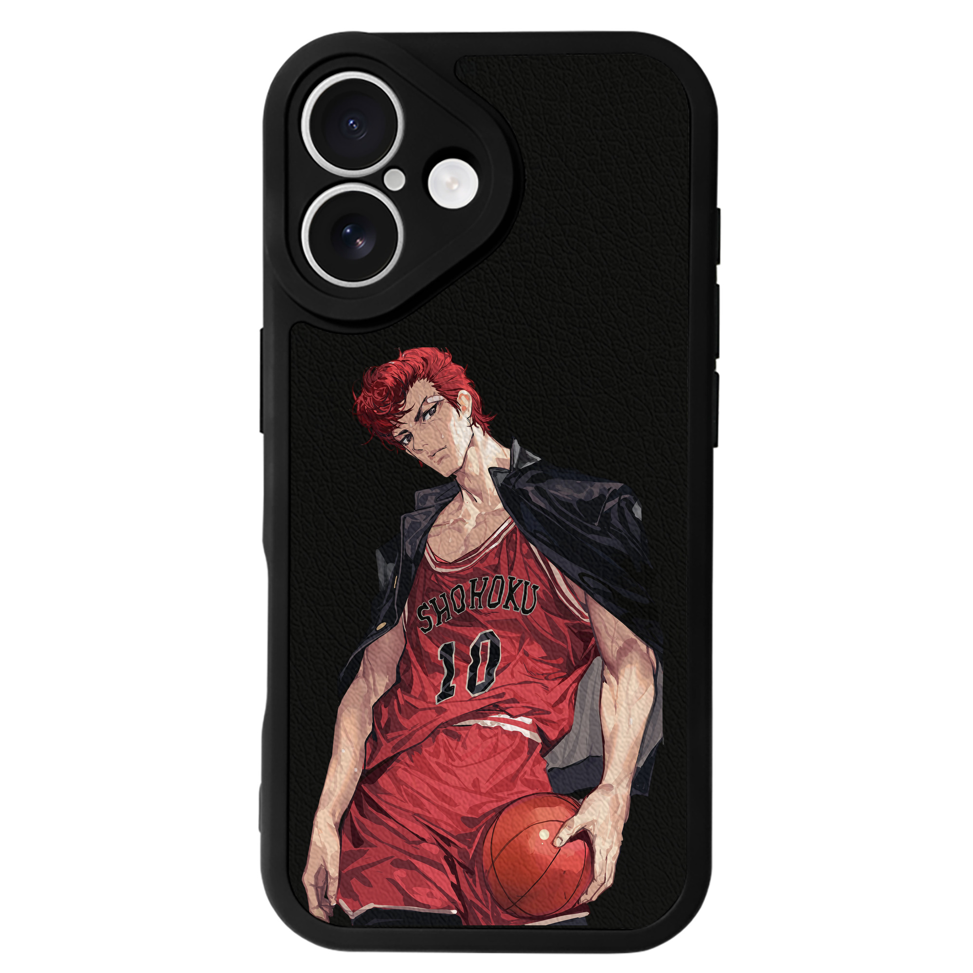 （画像用） SLAM DUNK／スラムダンク 【iPhone 16シリーズ対応】シリコンスマホケース（レザー調） 材質：シリコン